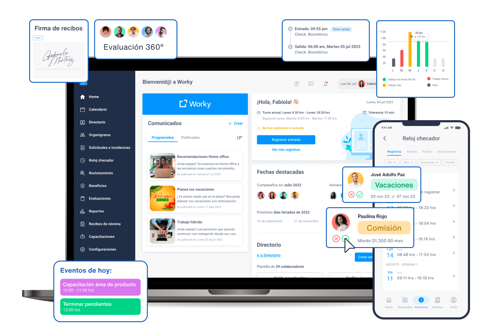 Worky, El Software de Recursos Humanos más intuitivo